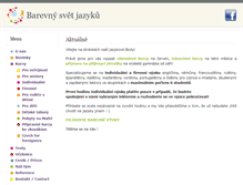 Tablet Screenshot of barevny.cz